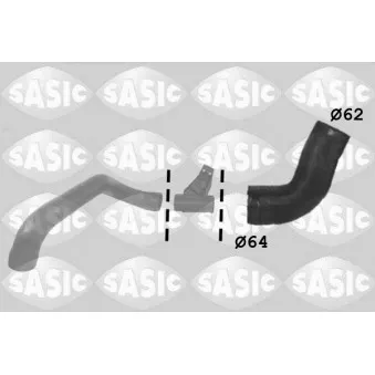 Gaine de suralimentation SASIC 3336090