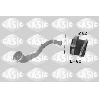 Gaine de suralimentation SASIC 3336212