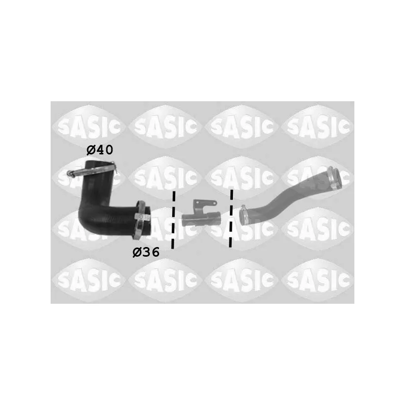 Gaine de suralimentation SASIC 3336224