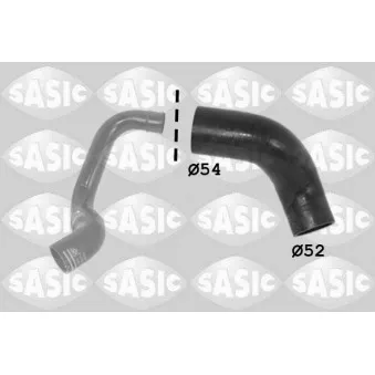 Gaine de suralimentation SASIC 3336279