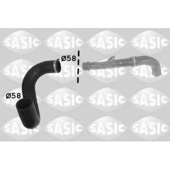 Gaine de suralimentation SASIC 3336309