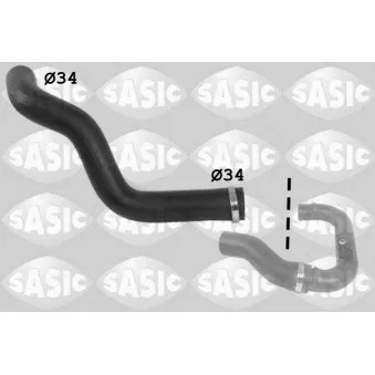 Gaine de suralimentation SASIC 3356078