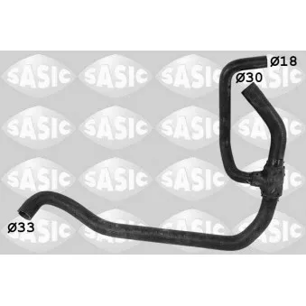 Durite de radiateur SASIC 3400048