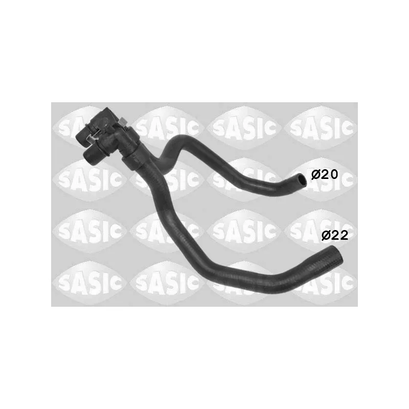 Durite de radiateur SASIC 3400236