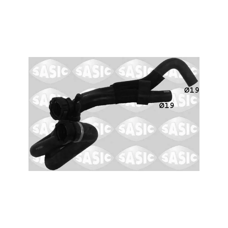 Durite de radiateur SASIC 3404112