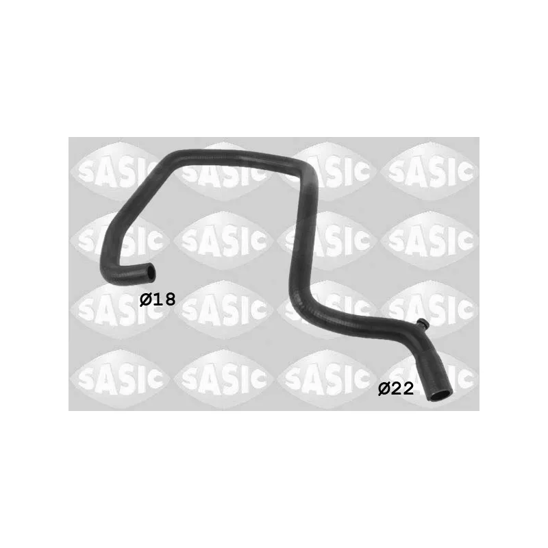 Durite de radiateur SASIC 3404183