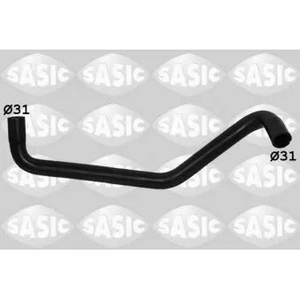 Durite de radiateur SASIC 3404195