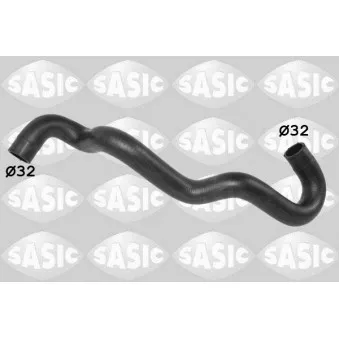 Durite de radiateur SASIC 3404207
