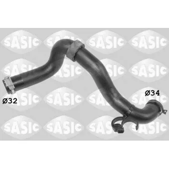 Durite de radiateur SASIC 3404209