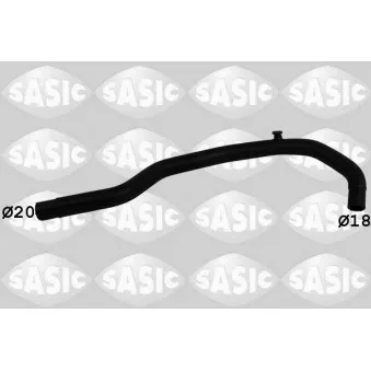 Durite de radiateur SASIC 3404218
