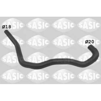 Durite de radiateur SASIC 3404221