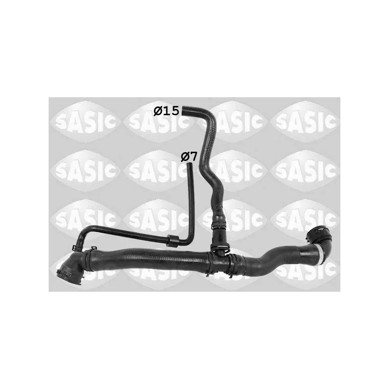 Durite de radiateur SASIC 3406407