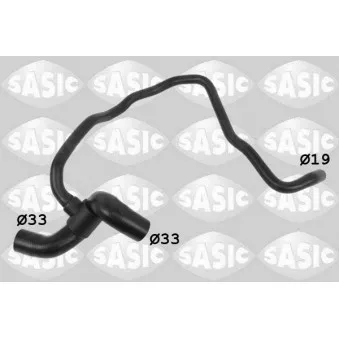 Durite de radiateur SASIC 3406408