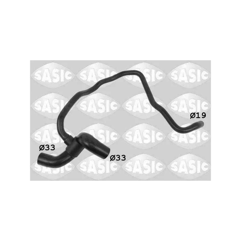 Durite de radiateur SASIC 3406408