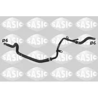 Durite de radiateur SASIC 3406409