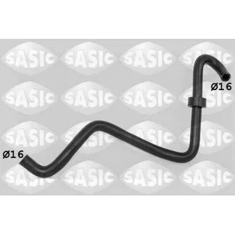 Durite de radiateur SASIC 3406433