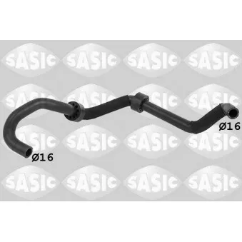 Durite de radiateur SASIC 3406435