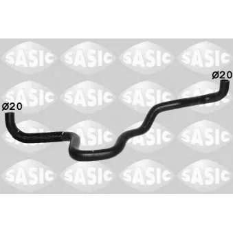 Durite de radiateur SASIC 3406437