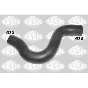 Durite de radiateur SASIC 3406440