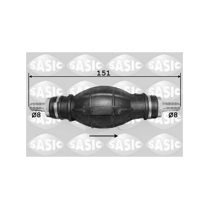 Pompe, préalimentation de carburant SASIC 3980001