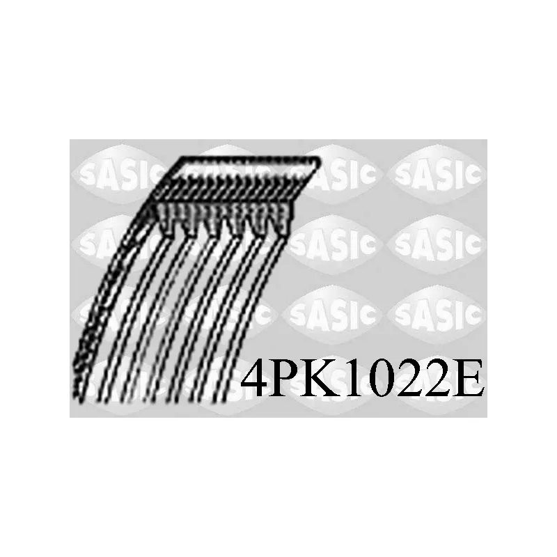 Courroie trapézoïdale à nervures SASIC 4PK1022E