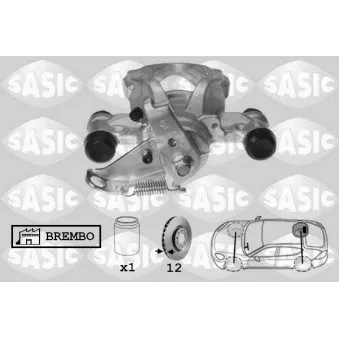 Étrier de frein arrière droit SASIC 6504039
