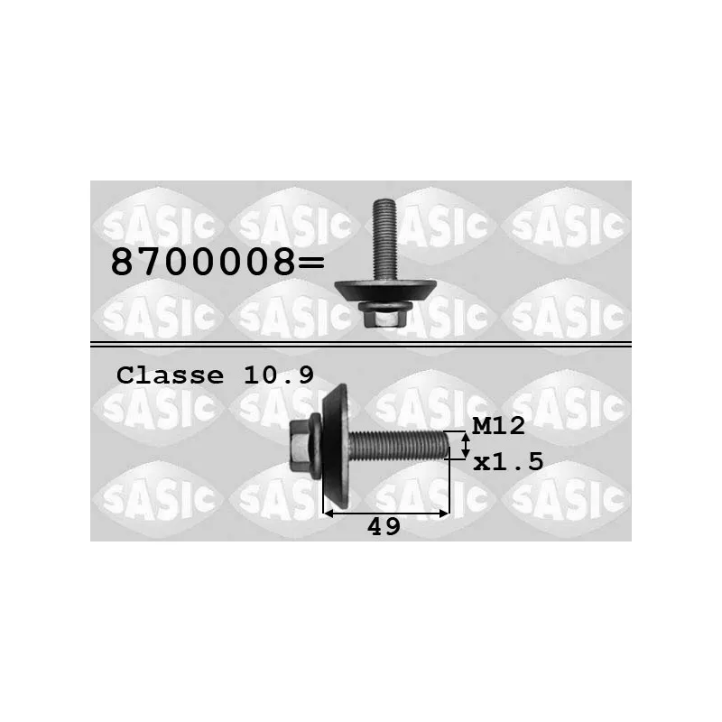 Vis de poulie SASIC 8700008