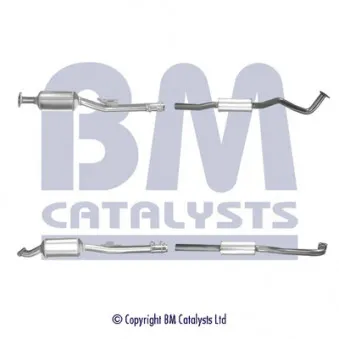 Filtre à particules / à suie, échappement BM CATALYSTS BM11176H