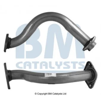 Tuyau d'échappement BM CATALYSTS BM50729