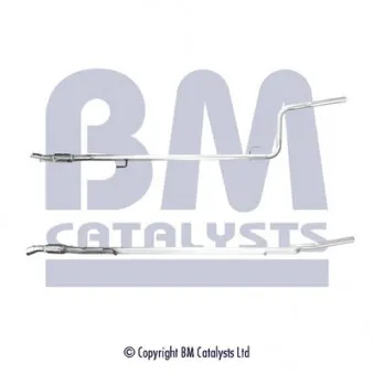 Tuyau d'échappement BM CATALYSTS