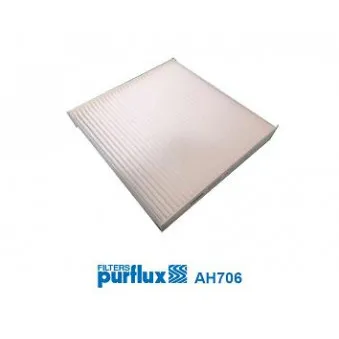 Filtre, air de l'habitacle PURFLUX AH706