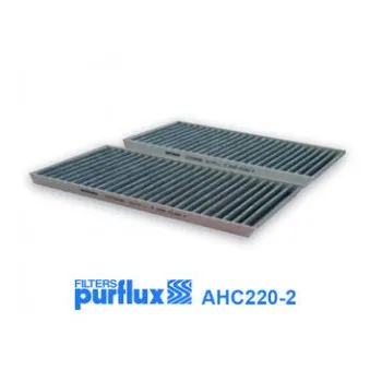 Filtre, air de l'habitacle PURFLUX AHC220-2
