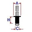 Rivet ROMIX 57051 - Visuel 2