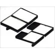 Filtre, air de l'habitacle JC PREMIUM B42001PR - Visuel 1