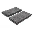 Filtre, air de l'habitacle JC PREMIUM B4B014CPR-2X - Visuel 2