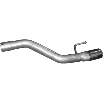 Tuyau d'échappement POLMO 17.96