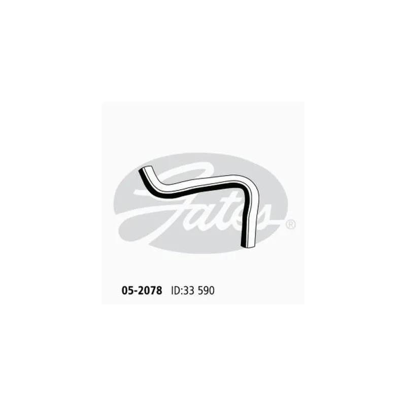 Durite de radiateur GATES 05-2078