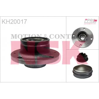 Roulement de roue arrière NSK KH20017