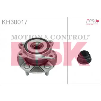 Moyeu de roue avant NSK KH30017