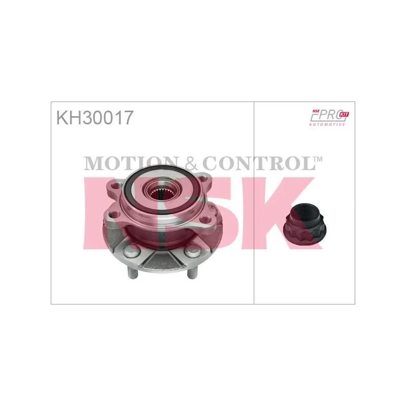 Moyeu de roue avant NSK KH30017