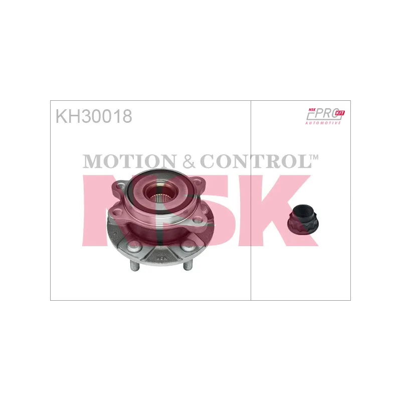 Moyeu de roue avant NSK KH30018