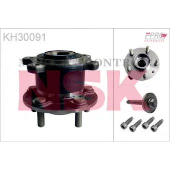 Roulement de roue arrière NSK KH30091