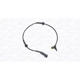 Capteur, vitesse de roue MAGNETI MARELLI