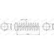 Ressort de suspension MONROE SP3816 - Visuel 2