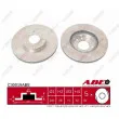 Jeu de 2 disques de frein avant ABE C30019ABE - Visuel 1