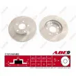 Jeu de 2 disques de frein avant ABE C32158ABE - Visuel 1