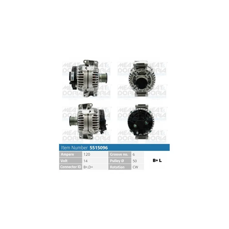 Alternateur MEAT & DORIA 5515096