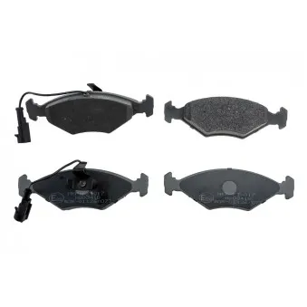 Jeu de 4 plaquettes de frein avant TEKNÖR HKP-FT-017