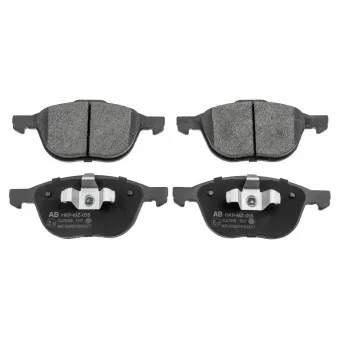 Jeu de 4 plaquettes de frein avant TEKNÖR HKP-MZ-055