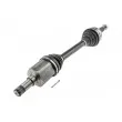 Arbre de transmission TEKNÖR NPW-FR-075 - Visuel 1